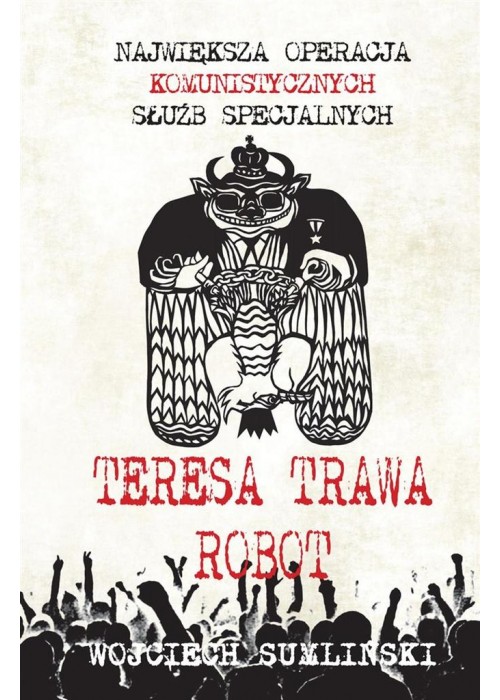 Teresa, trawa, robot