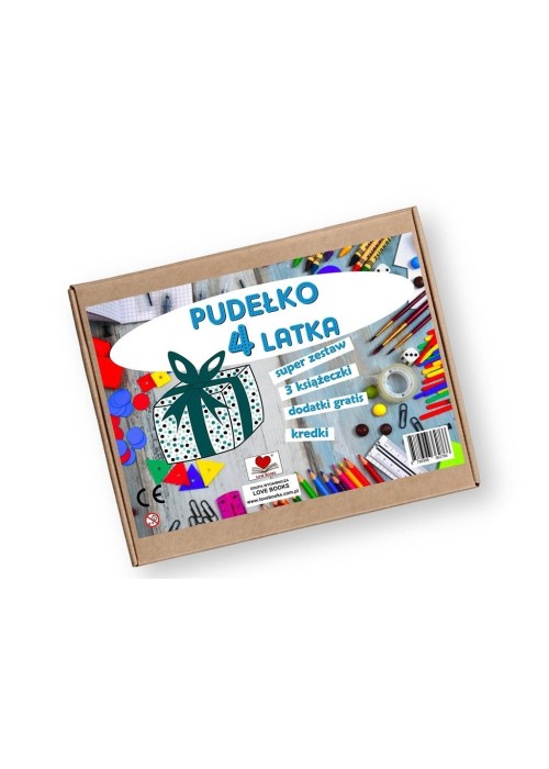 Pudełko 4 latka. Zestaw edukacyjny
