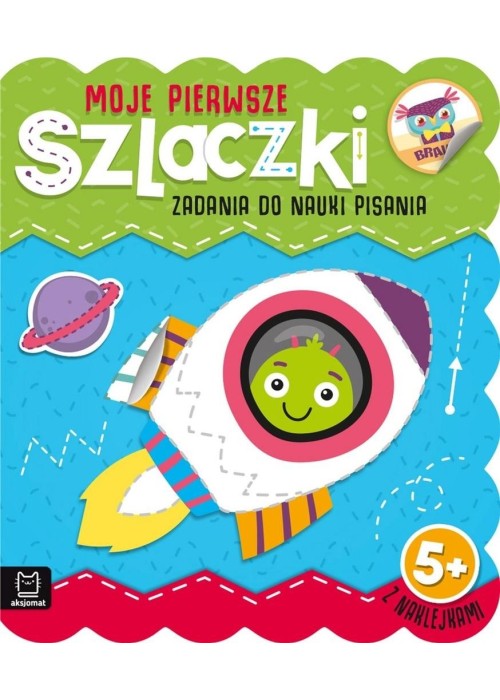Moje pierwsze szlaczki. Zadania do nauki pisania