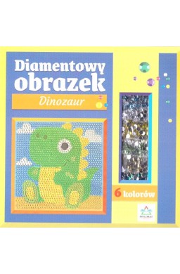 Diamentowy obrazek. Dinozaur
