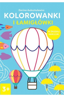Kolorowanki i łamigłówki 3+