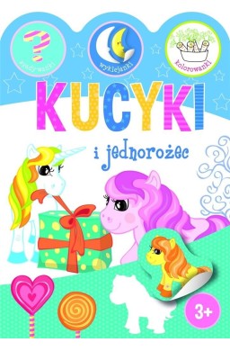 Kucyki i jednorożce. Zgadywanki, wyklejanki..