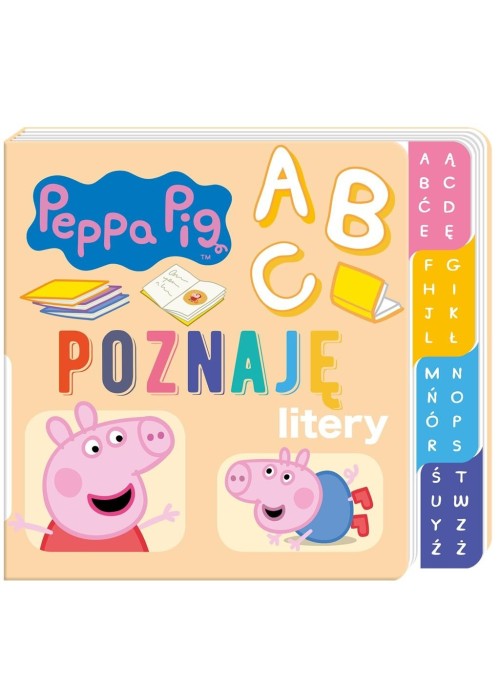 Peppa Pig. Poznaję litery Peppa Pig. Poznaję litery