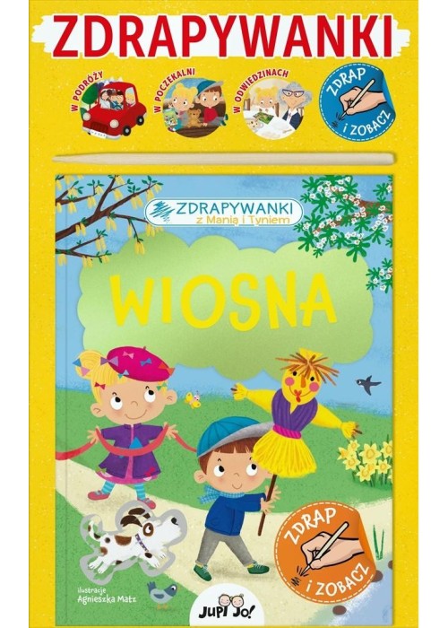 Zdrapywanki z Manią i Tyniem. Wiosna