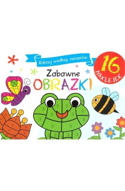 Zabawne obrazki. Koloruj według numerów