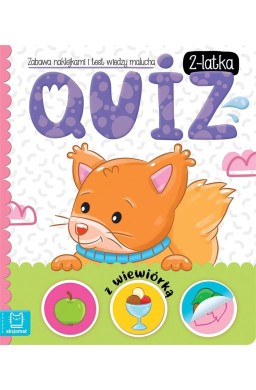 Quiz 2-latka z wiewiórką