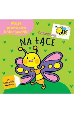 Moje pierwsze kolorowanki. Na łące