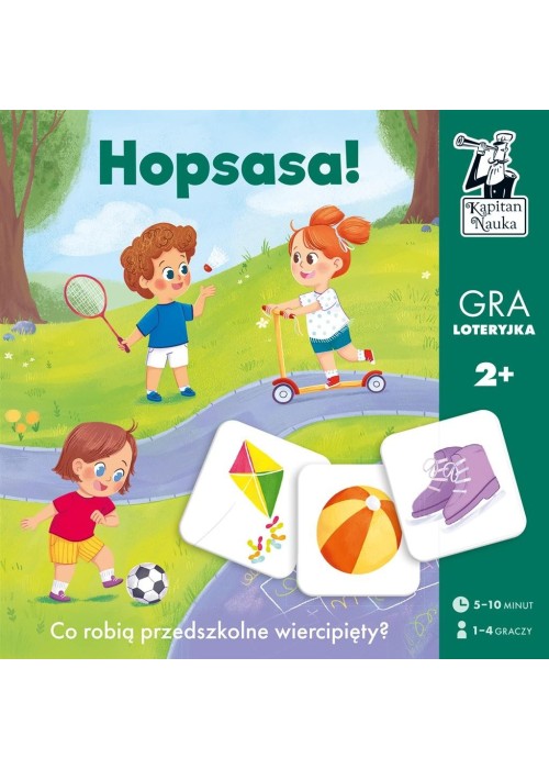 Kapitan Nauka. Hopsasa! Gra loteryjka