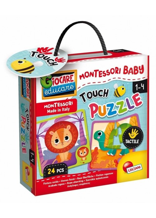 Montessori Baby - Dotykowe puzzle