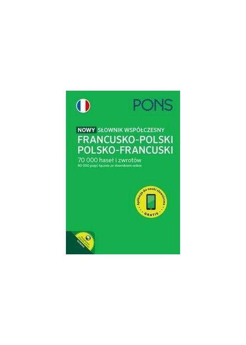 Nowy słownik współczesny fr-pol, pol-fr PONS