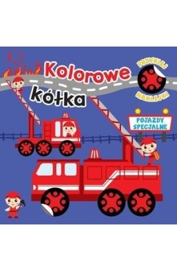 Kolorowe kółka. Pojazdy specjalne