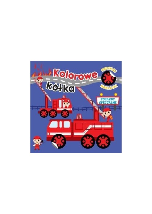 Kolorowe kółka. Pojazdy specjalne