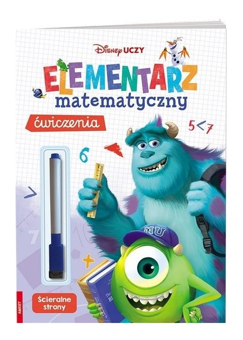 Disney Uczy. Elementarz matematyczny. Ćwiczenia