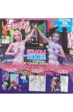 Barbie. Układaj i koloruj. W rytmie serca