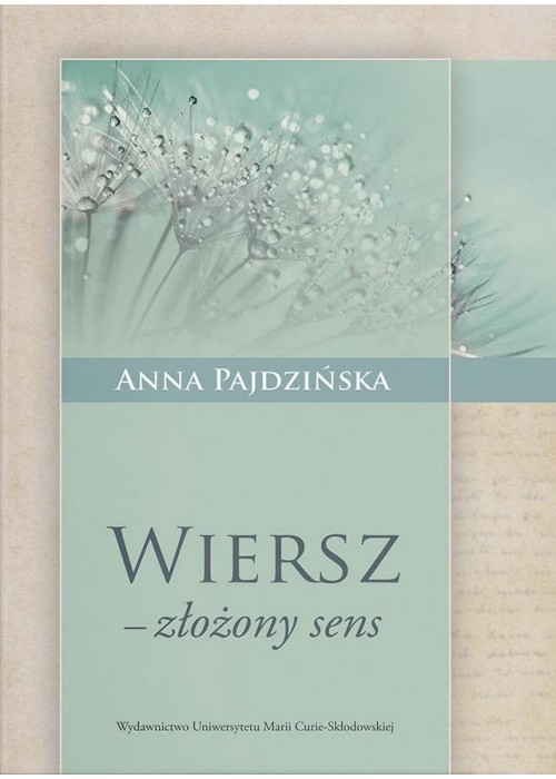 Wiersz - złożony sens