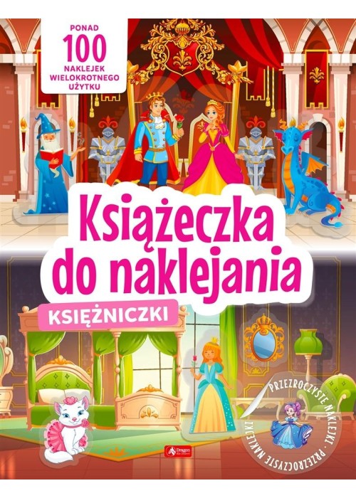 Księżniczki. Książeczka do naklejania