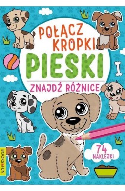 Połącz kropki, znajdź różnice. Pieski