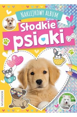 Naklejkowy album Słodkie psiaki