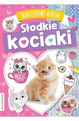 Naklejkowy album Słodkie kociaki