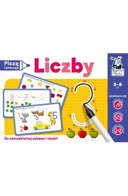Kapitan Nauka. Liczby. Piszę i zmazuję