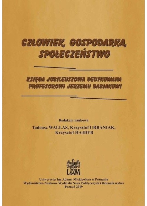 Człowiek Gospodarka Społeczeństwo