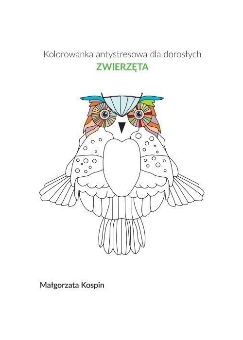 Kolorowanka antystresowa dla dorosłych - Zwierzęta