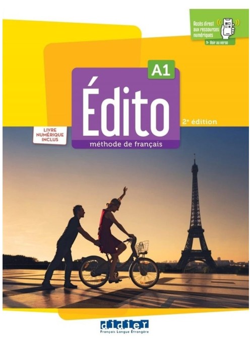 Edito A1. Podręcznik + CD + online ed. 2022