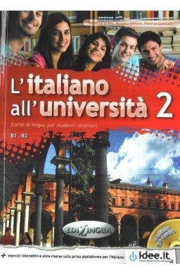 L'Italiano All'Universita 2 B1-B2 podr.+ ćw.+ CD