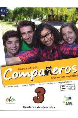 Companeros 3 ćwiczenia + licencia digital