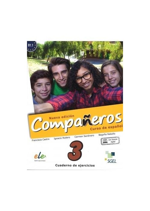 Companeros 3 ćwiczenia + licencia digital