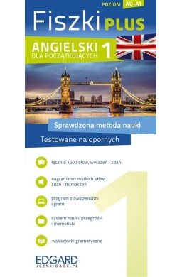 Angielski Fiszki PLUS dla początkujących 1