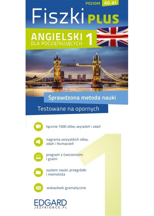 Angielski Fiszki PLUS dla początkujących 1