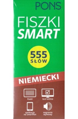 Fiszki Smart 555 słów. Niemiecki w.2022