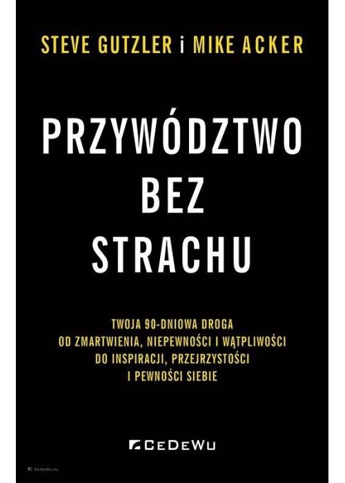 Przywództwo bez strachu. . Twoja 90-dniowa droga..