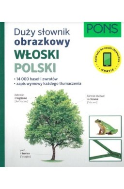 Duży słownik obrazkowy Włoski PONS