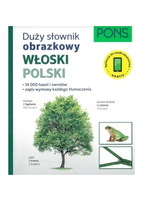 Duży słownik obrazkowy Włoski PONS