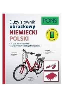 Duży słownik obrazkowy Niemiecki PONS