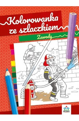 Kolorowanka ze szlaczkiem. Zawody