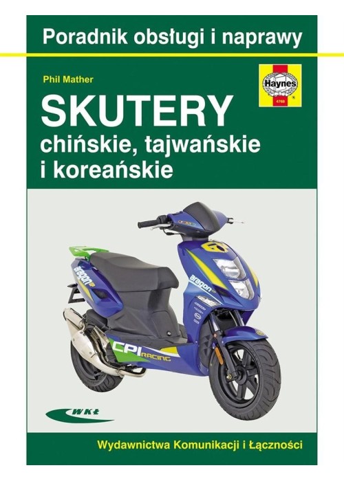 Skutery chińskie, tajwańskie i koreańskie w.2015