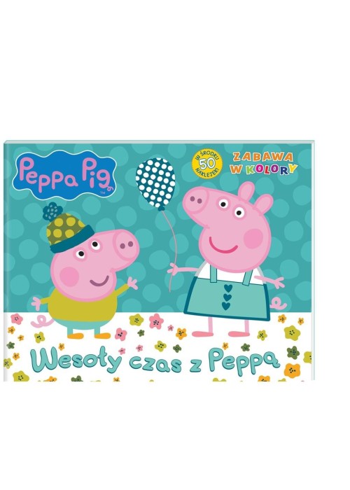 Peppa Pig. Zabawa w kolory. Wesoły czas z Peppą!