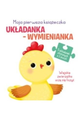 Układanka-wymienianka. Wiejskie zwierzątka uczą...