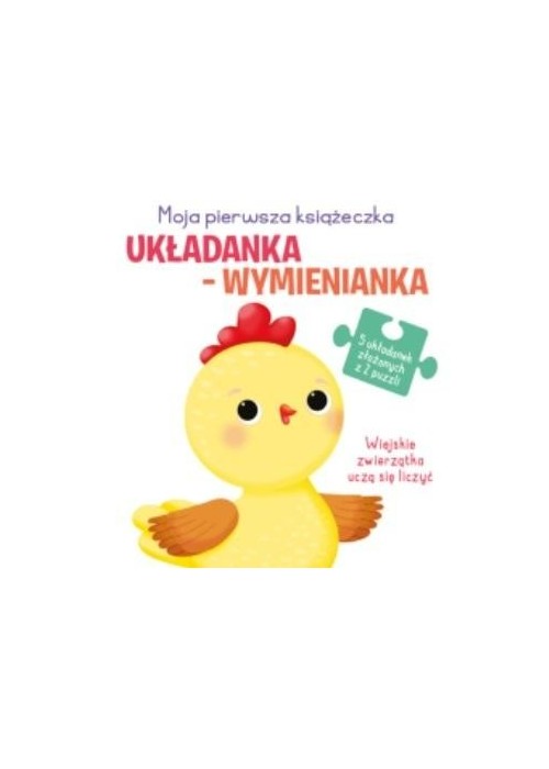 Układanka-wymienianka. Wiejskie zwierzątka uczą...