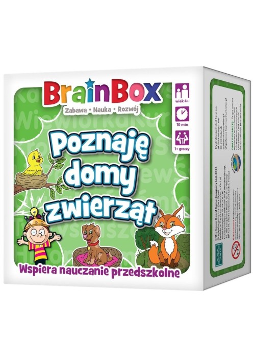 BrainBox - Poznaję domy zwierząt REBEL