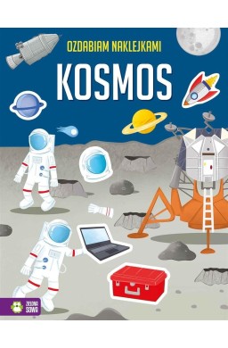 Ozdabiam naklejkami. Kosmos