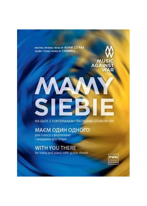 Mamy siebie na głos z fortepianem i chwytami...