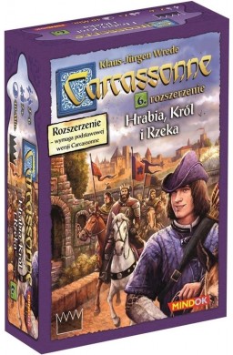 Carcassonne 6 - Hrabia, król i rzeka Edycja 2