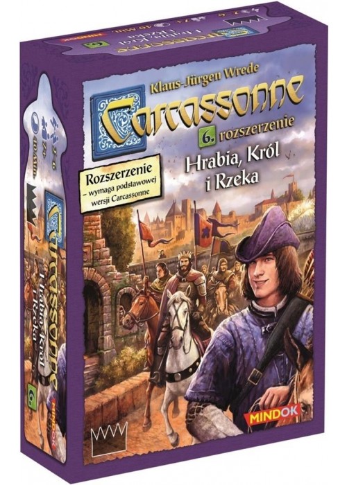 Carcassonne 6 - Hrabia, król i rzeka Edycja 2