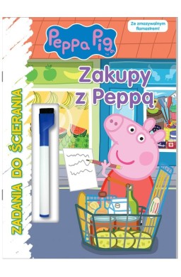 Peppa Pig. Zadania do ścierania. Zakupy z Peppą!