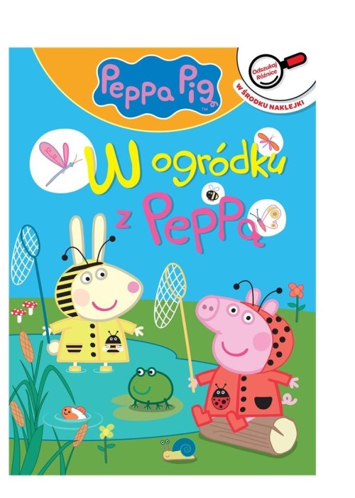 Peppa Pig. Odszukaj różnice. W ogródku z Peppą