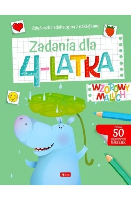 Wzorowy maluch. Zadania dla 4-latka